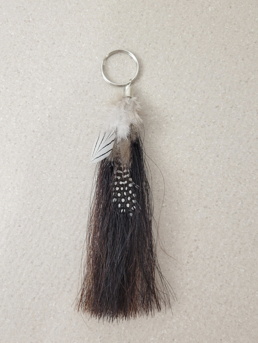 Horse Hair | Average Tassel Keychain